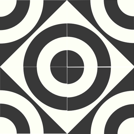 Concentric Algiers Cement Tile